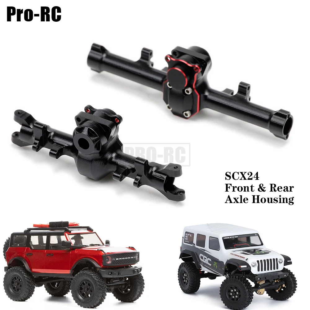 1Pair CNC Front & Rear Bridge Axle Housing & Cover AXI31609 AXI31610 Aluminum Upgrade Part for Rc Car 1/24 Axial SCX24 AXI90081
1Pair CNC Front & Rear Bridge Axle Housing & Cover AXI31609 AXI31610 Aluminum Upgrade Part for Rc Car 1/24 Axial SCX24 AXI90081