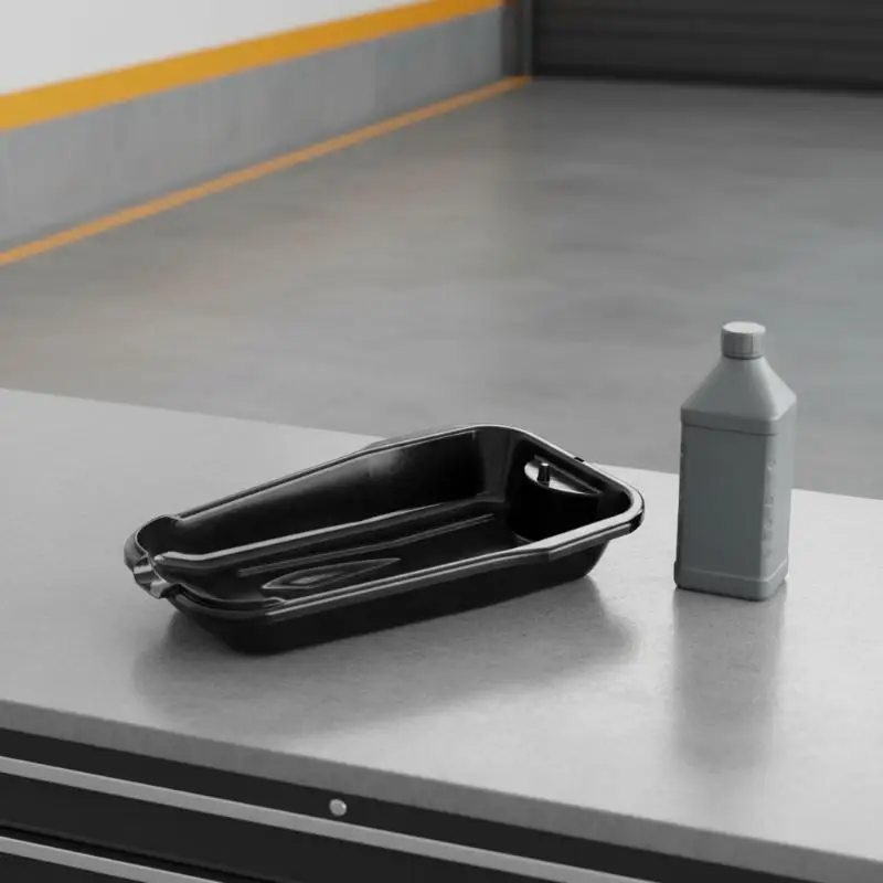 2.5L Oil Drain Pan PP Construction for Cars and Motorcycles No Warping Design for Home Garage Workshop Use
2.5L Oil Drain Pan PP Construction for Cars and Motorcycles No Warping Design for Home Garage Workshop Use