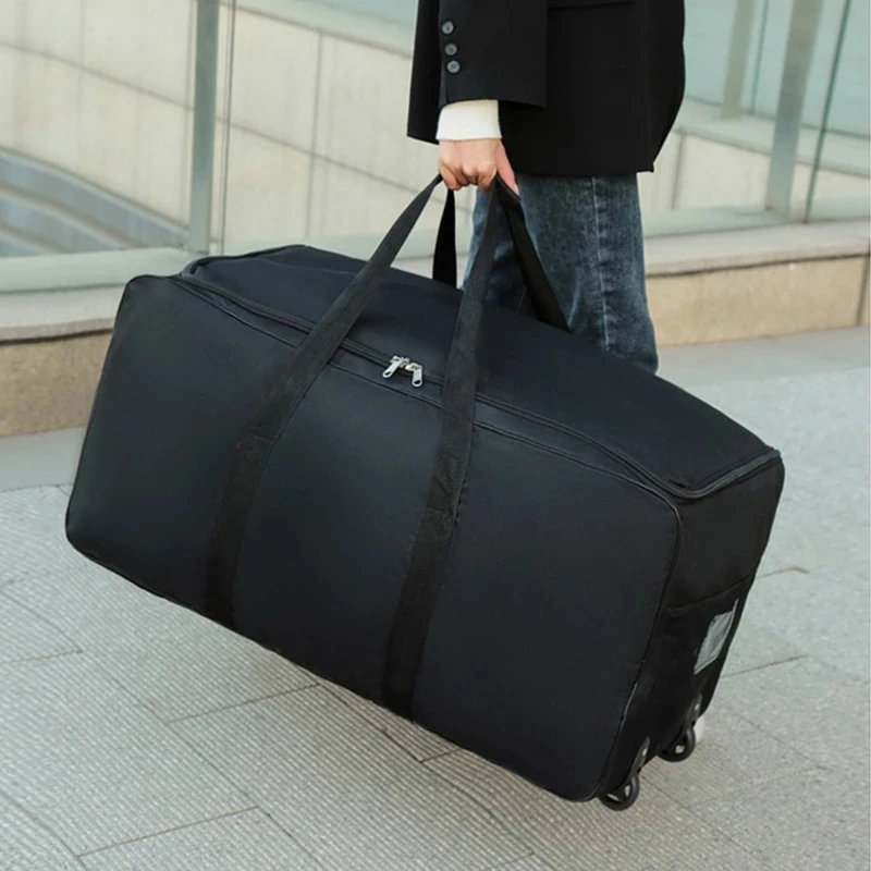 2024 Multifunction Unisex Universal Wheel Travel Bag Large Capacity Duffle Durable Oxford Simple Handbag Luggage Suitcase
2024 Multifunction Unisex Universal Wheel Travel Bag Large Capacity Duffle Durable Oxford Simple Handbag Luggage Suitcase