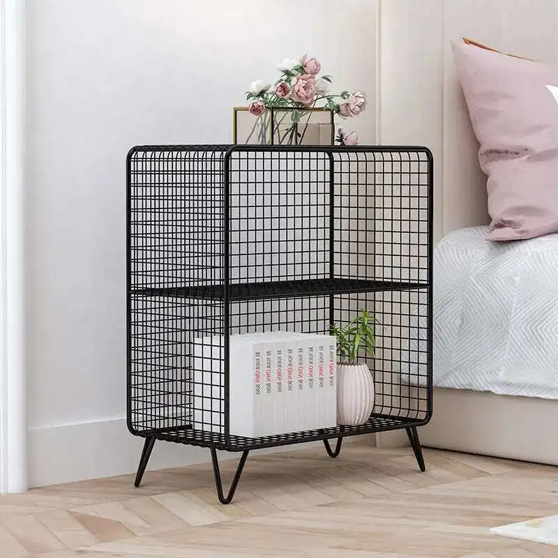 Nordic fashion floor iron bookshelf Furniture for home Bedroom bedside Storage shelf simple decoration bay window display rack
Nordic fashion floor iron bookshelf Furniture for home Bedroom bedside Storage shelf simple decoration bay window display rack