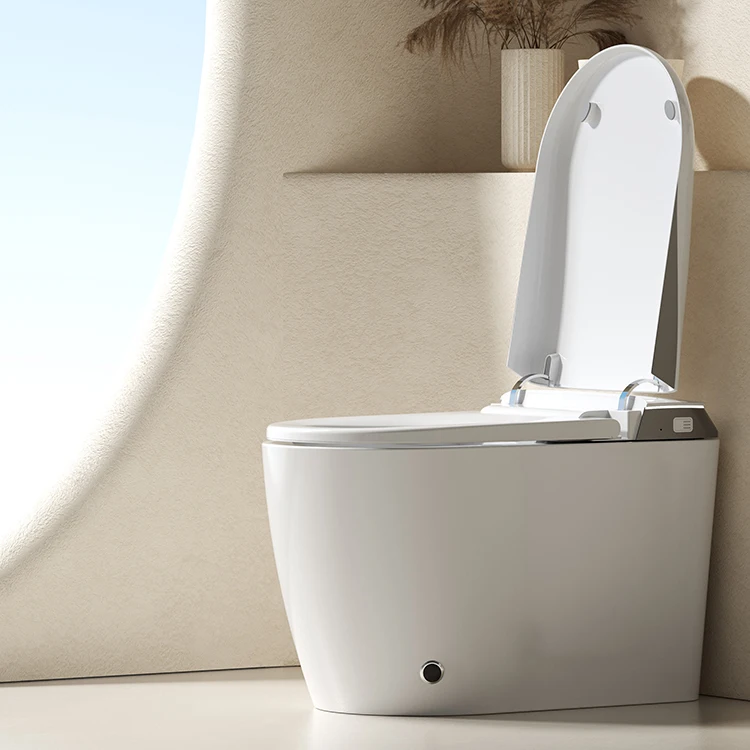 New Design Automatic Sanitary Ware Ceramic Smart Toilet Bowl Bathroom Wc Intelligent Smart Bidet Toilet With Remote Control
New Design Automatic Sanitary Ware Ceramic Smart Toilet Bowl Bathroom Wc Intelligent Smart Bidet Toilet With Remote Control