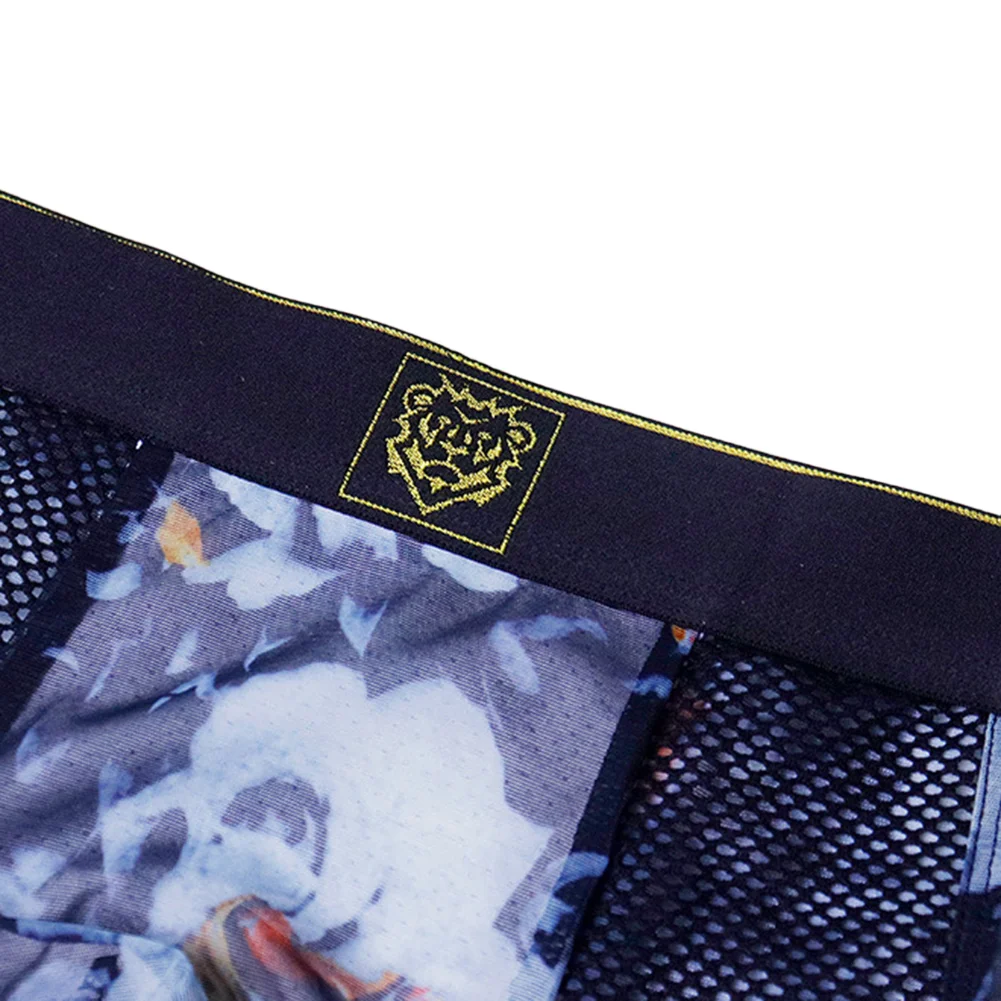 Boxers Shorts For Men Vintage Printed Breathable Panties Hollow Out Mesh Elastic Cooling Boxer Briefs Underwear
Boxers Shorts For Men Vintage Printed Breathable Panties Hollow Out Mesh Elastic Cooling Boxer Briefs Underwear