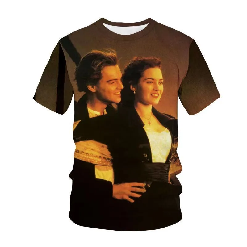 2024 Summer New Titanic 3D Printed Round Neck Short Sleeve Fashion Personality Youth Men and Women with The Same Sports T-shirt
2024 Summer New Titanic 3D Printed Round Neck Short Sleeve Fashion Personality Youth Men and Women with The Same Sports T-shirt