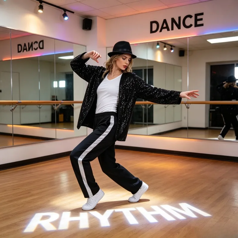 Unisex Shiny Sequin Performance Costume Full Set S-2XL Hip Hop Stage Outfit Halloween Imitation Dance Fancy Dress Uniform
Unisex Shiny Sequin Performance Costume Full Set S-2XL Hip Hop Stage Outfit Halloween Imitation Dance Fancy Dress Uniform