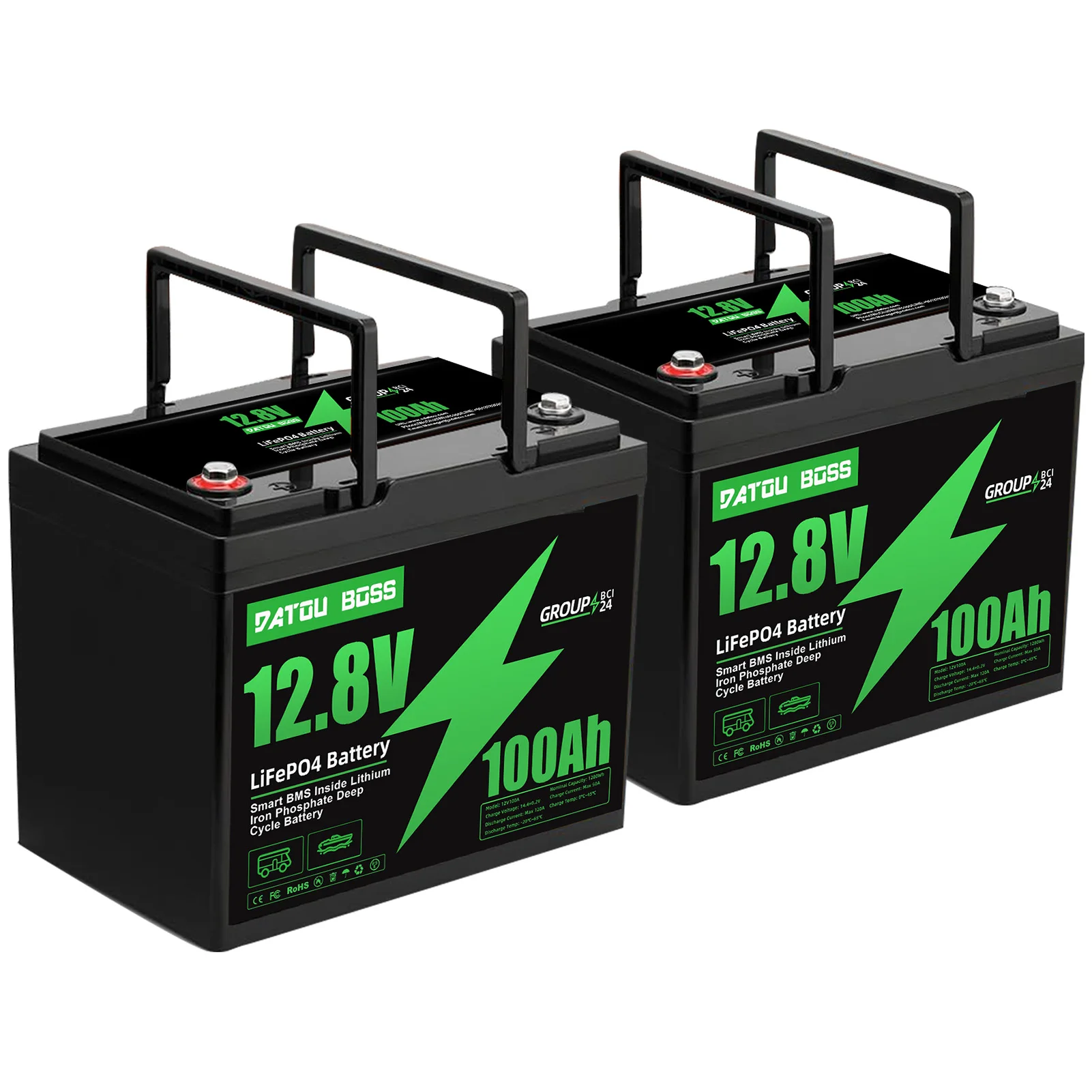 DOTOUBSS 12V100Ah Portable Rechargeable LiFePO4 Battery 1280Wh Built in Smart BMS Deep Cycle 10000+ for RV Solar NoVAT
DOTOUBSS 12V100Ah Portable Rechargeable LiFePO4 Battery 1280Wh Built in Smart BMS Deep Cycle 10000+ for RV Solar NoVAT