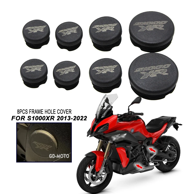 Motorcycle Frame Hole Cover Caps Plug Decorative Frame Cap Set For BMW S1000XR S 1000XR S1000 XR S 1000 XR 2013-2022 2020 2021
Motorcycle Frame Hole Cover Caps Plug Decorative Frame Cap Set For BMW S1000XR S 1000XR S1000 XR S 1000 XR 2013-2022 2020 2021