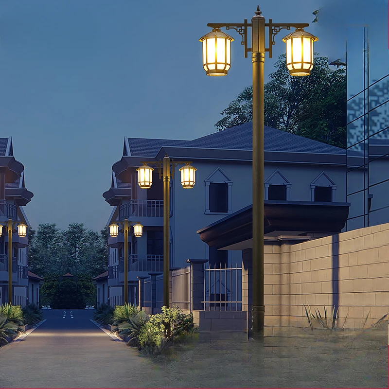 Chinese street lamp solar outdoor garden new rural lighting street garden villa community high pole
Chinese street lamp solar outdoor garden new rural lighting street garden villa community high pole