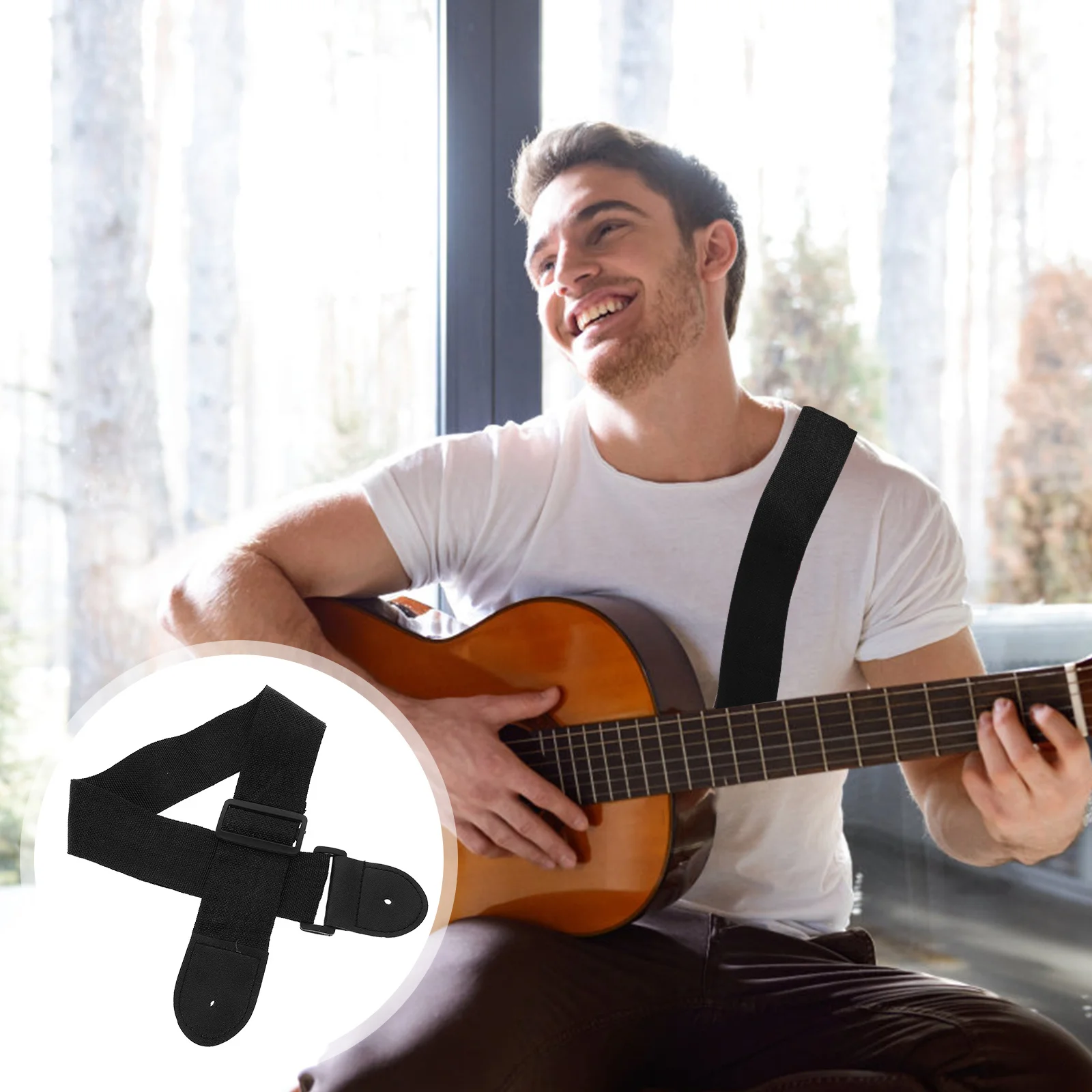 8 Pcs Adjustable Guitar Strap Bass Accessories Shoulder Acoustic Neck Durable Sling
8 Pcs Adjustable Guitar Strap Bass Accessories Shoulder Acoustic Neck Durable Sling