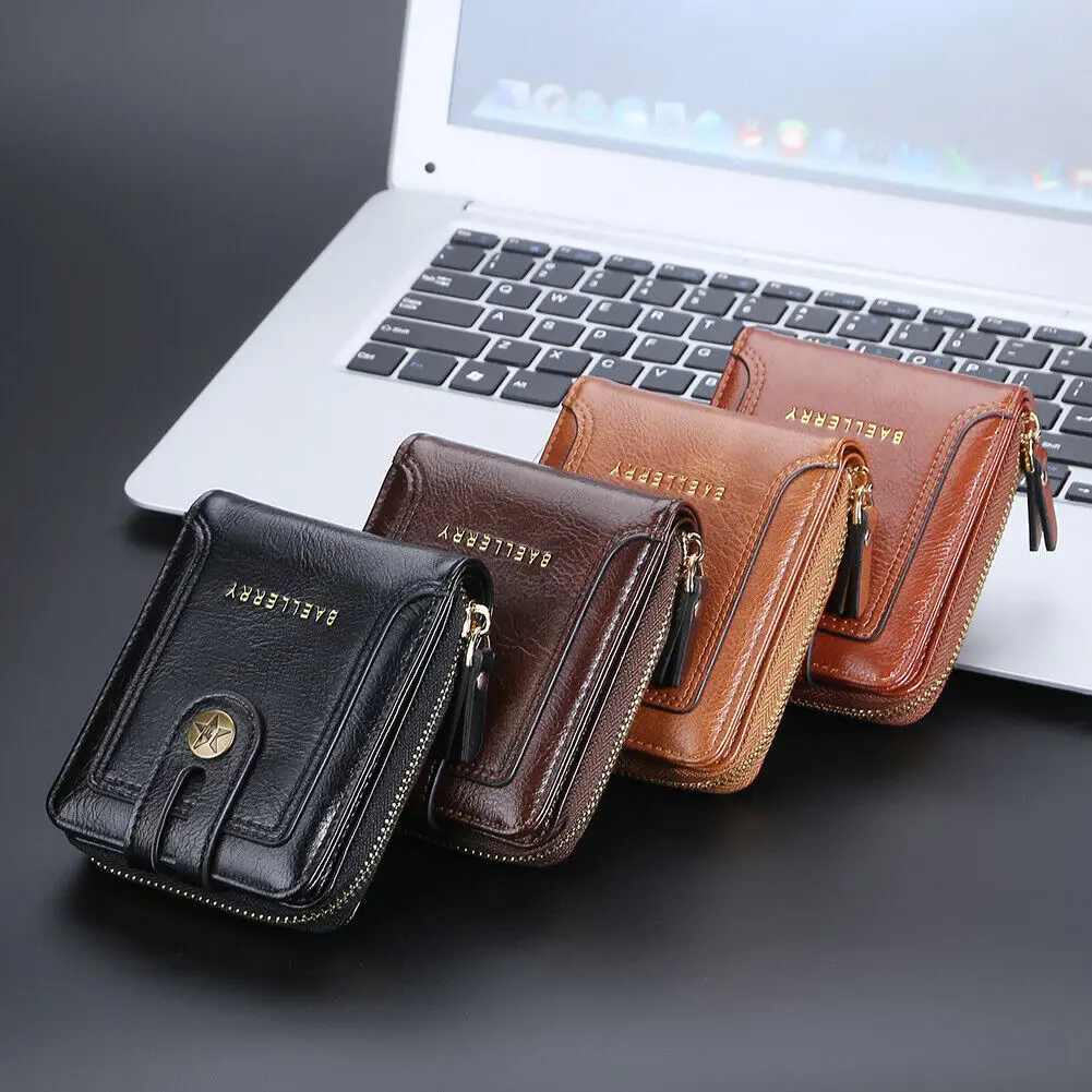 Short Vintage Small Wallet for Men Designer High Quality PU Leather with Coin Pocket Wallet Card Holder Pocket wallets
Short Vintage Small Wallet for Men Designer High Quality PU Leather with Coin Pocket Wallet Card Holder Pocket wallets