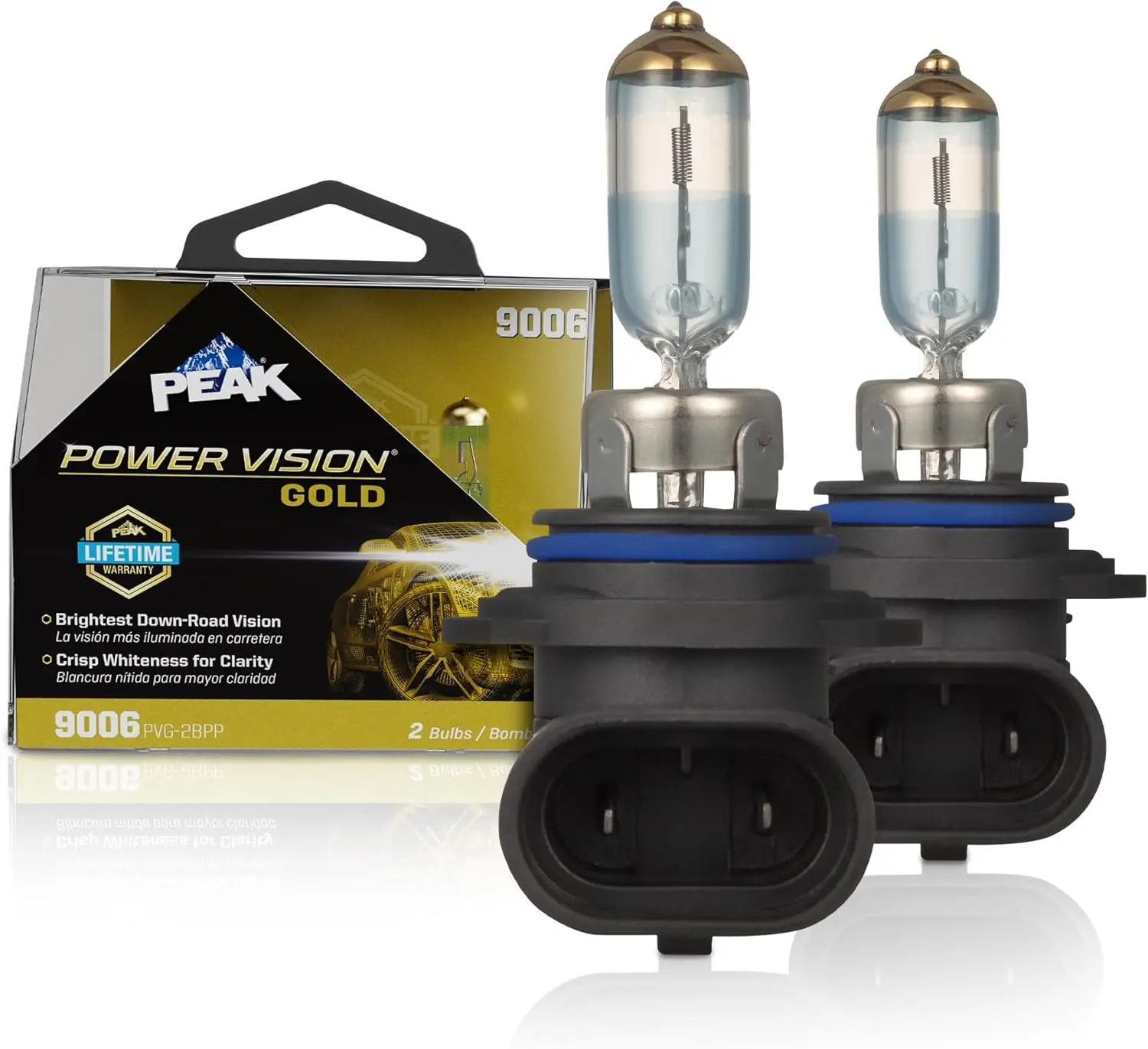 Power Vision Gold Автомобильные высокопроизводительные лампы для фар 9006/HB4 55 Вт (2 шт.)
Power Vision Gold Автомобильные высокопроизводительные лампы для фар 9006/HB4 55 Вт (2 шт.)