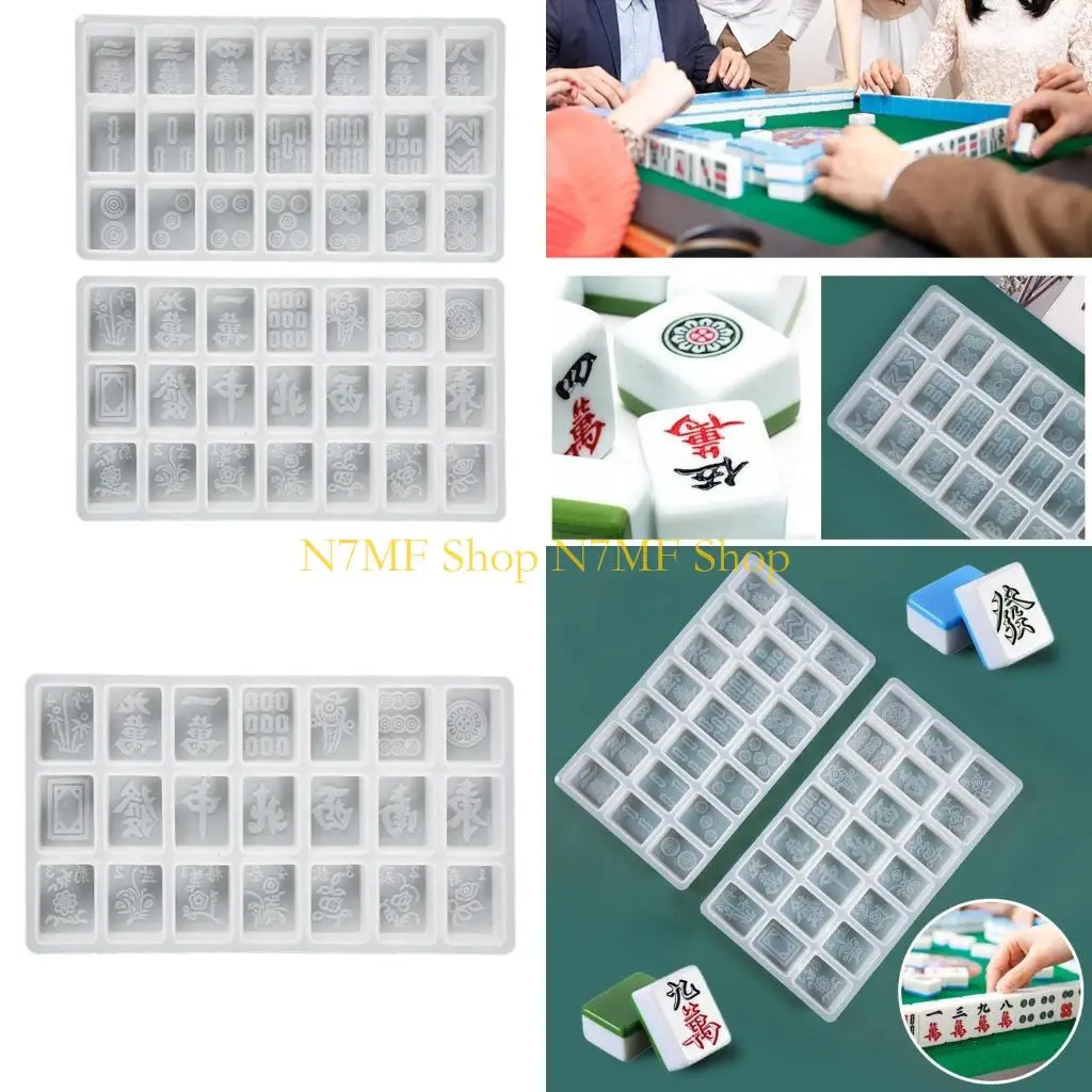 N7MF Chinese Mahjong Resin Mold Silicone Get Rich Mahjong Mould Mahjong Resin Tools
N7MF Chinese Mahjong Resin Mold Silicone Get Rich Mahjong Mould Mahjong Resin Tools