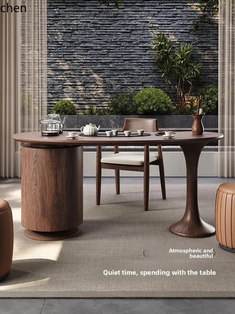 solid wood tea table tea table balcony small apartment curved tea table chair combination
solid wood tea table tea table balcony small apartment curved tea table chair combination