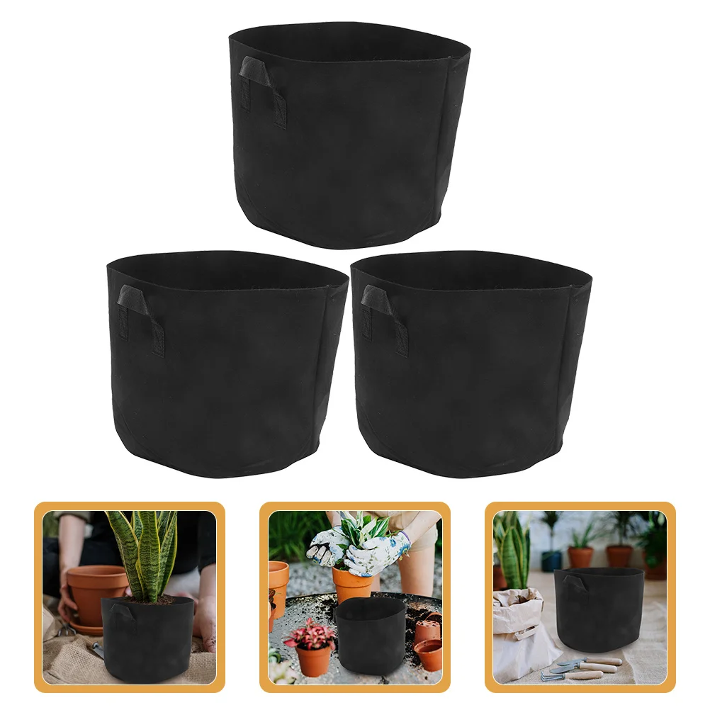3Pcs Thickened Round Handle Planting Bags Wear-Resistant Non-Woven Fabric Grow Bags for Vegetables Flowers Potatoes Outdoor
3Pcs Thickened Round Handle Planting Bags Wear-Resistant Non-Woven Fabric Grow Bags for Vegetables Flowers Potatoes Outdoor