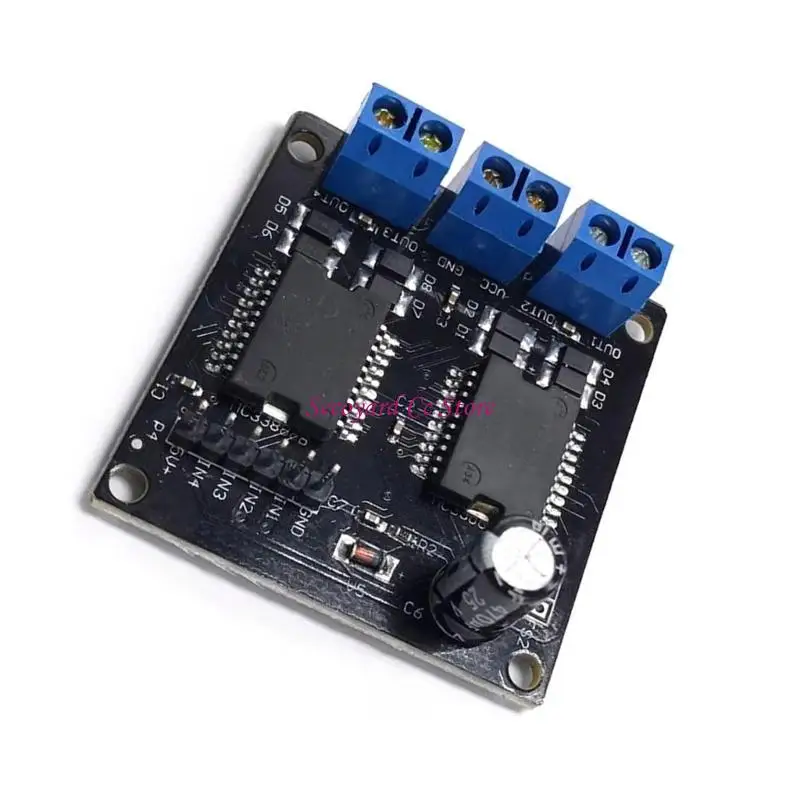 N3UC MC33886 Stepper Motor Module Supports Microstepping 4 Channel Output Robot
N3UC MC33886 Stepper Motor Module Supports Microstepping 4 Channel Output Robot