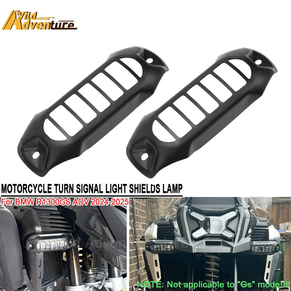 R1300GS ADV 2025 New Motorcycle Turn Signal Light Shields Lamp For BMW R1300GS Adventure 2024 2025 Lamp Protection Guard Grille 
R1300GS ADV 2025 New Motorcycle Turn Signal Light Shields Lamp For BMW R1300GS Adventure 2024 2025 Lamp Protection Guard Grille