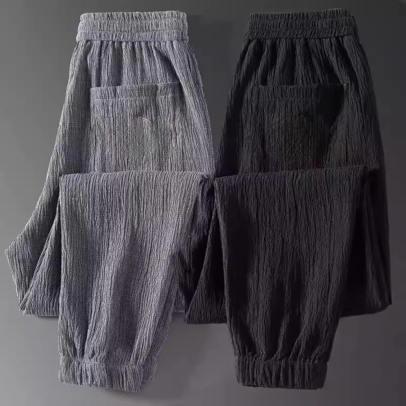 2026 New Ultra-Thin Linen Ice Silk Quick-Dry Casual Pants Men's Summer Workwear Wear-Resistant Dirt-Resistant Long Trousers
2026 New Ultra-Thin Linen Ice Silk Quick-Dry Casual Pants Men's Summer Workwear Wear-Resistant Dirt-Resistant Long Trousers