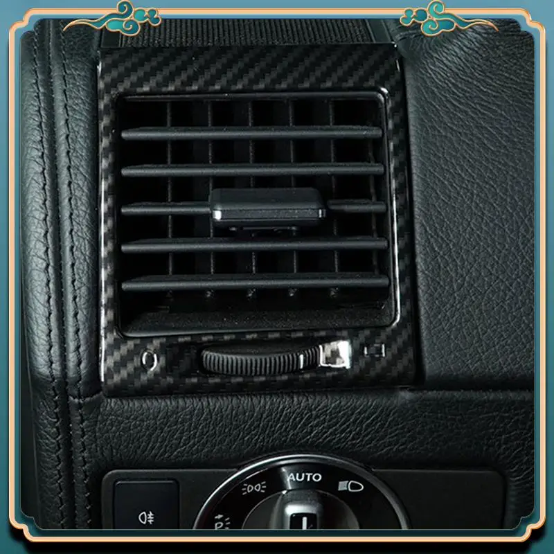 Latest 2Pcs Carbon Fiber Console Side Air Conditioning Outlet Frame Cover Trim For Mercedes Benz G-Class W463 G500 2004-2018
Latest 2Pcs Carbon Fiber Console Side Air Conditioning Outlet Frame Cover Trim For Mercedes Benz G-Class W463 G500 2004-2018