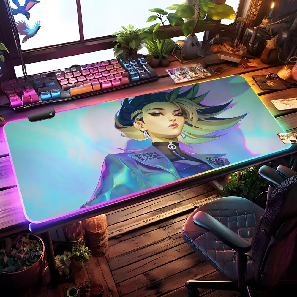 Game Akali-kdajpg Mouse Pad RGB Gaming Mouse Pad Desk Mat HD Gamer Large LED Light XXL MousePads
Game Akali-kdajpg Mouse Pad RGB Gaming Mouse Pad Desk Mat HD Gamer Large LED Light XXL MousePads