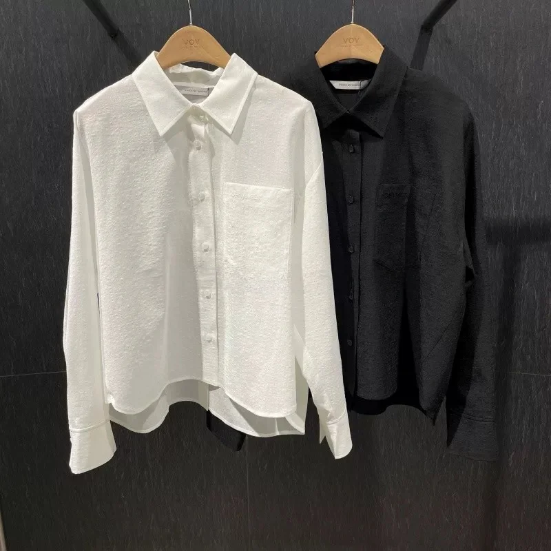 Mimifafa VV Pure Original 26 New Textured Fabric Embroidered Classic Versatile Shirt Jacket Women's Fashion Spring Long Sleeve
Mimifafa VV Pure Original 26 New Textured Fabric Embroidered Classic Versatile Shirt Jacket Women's Fashion Spring Long Sleeve