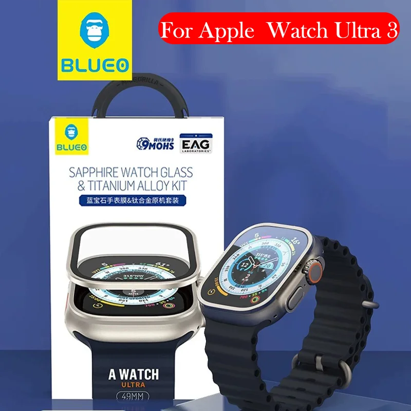 Bllueo Tempered Glass For Apple Watch Ultra 3 Screen Protector for Apple Watch Ultra 3 Glass Film
Bllueo Tempered Glass For Apple Watch Ultra 3 Screen Protector for Apple Watch Ultra 3 Glass Film