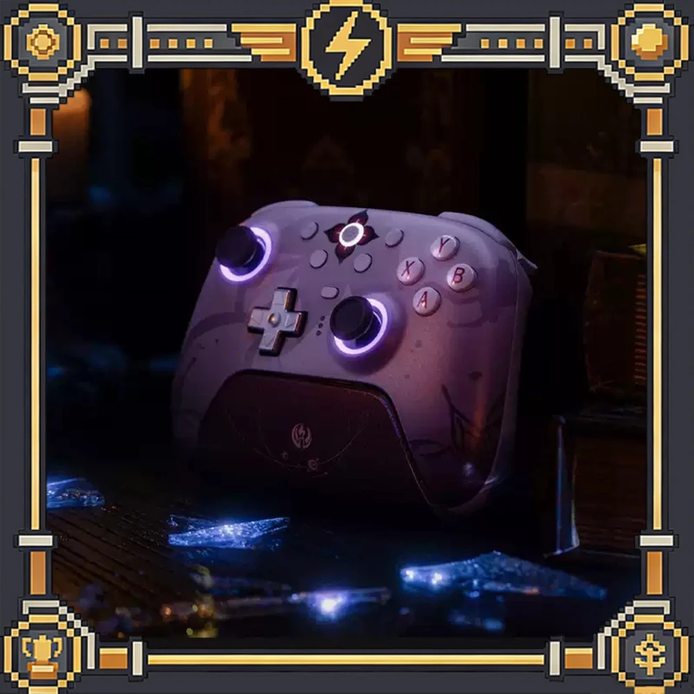 MiHoYo EVERNIGHT Gamepads Wireless Full-automatic start-stop charging base Game Handles TMR rocker Put it down and charge it
MiHoYo EVERNIGHT Gamepads Wireless Full-automatic start-stop charging base Game Handles TMR rocker Put it down and charge it