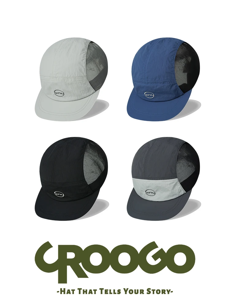 CROOGO Outdoor Quick Dry Lightweight Breathable Five-Piece Cap Unisex Casual Mesh Color Block Flat Brim Baseball Cap Trendy
CROOGO Outdoor Quick Dry Lightweight Breathable Five-Piece Cap Unisex Casual Mesh Color Block Flat Brim Baseball Cap Trendy
