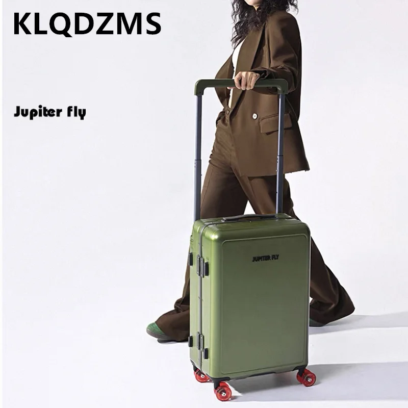 KLQDZMS 20/24/28-дюймовый женский чемодан на колесах большой вместимости, ручная кладь из ABS+PC, дорожный чемодан-тележка
KLQDZMS 20/24/28-дюймовый женский чемодан на колесах большой вместимости, ручная кладь из ABS+PC, дорожный чемодан-тележка