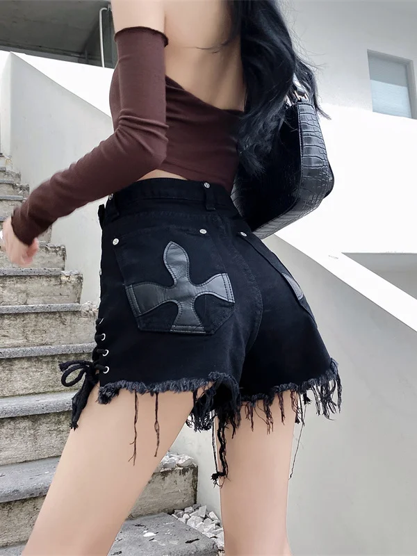 Summer Thin High Waist Denim Shorts Women's A-Line Wide Leg Trendy Slimming Hot Pants High Waist Flared Jeans Female Summer S...
Summer Thin High Waist Denim Shorts Women's A-Line Wide Leg Trendy Slimming Hot Pants High Waist Flared Jeans Female Summer S...