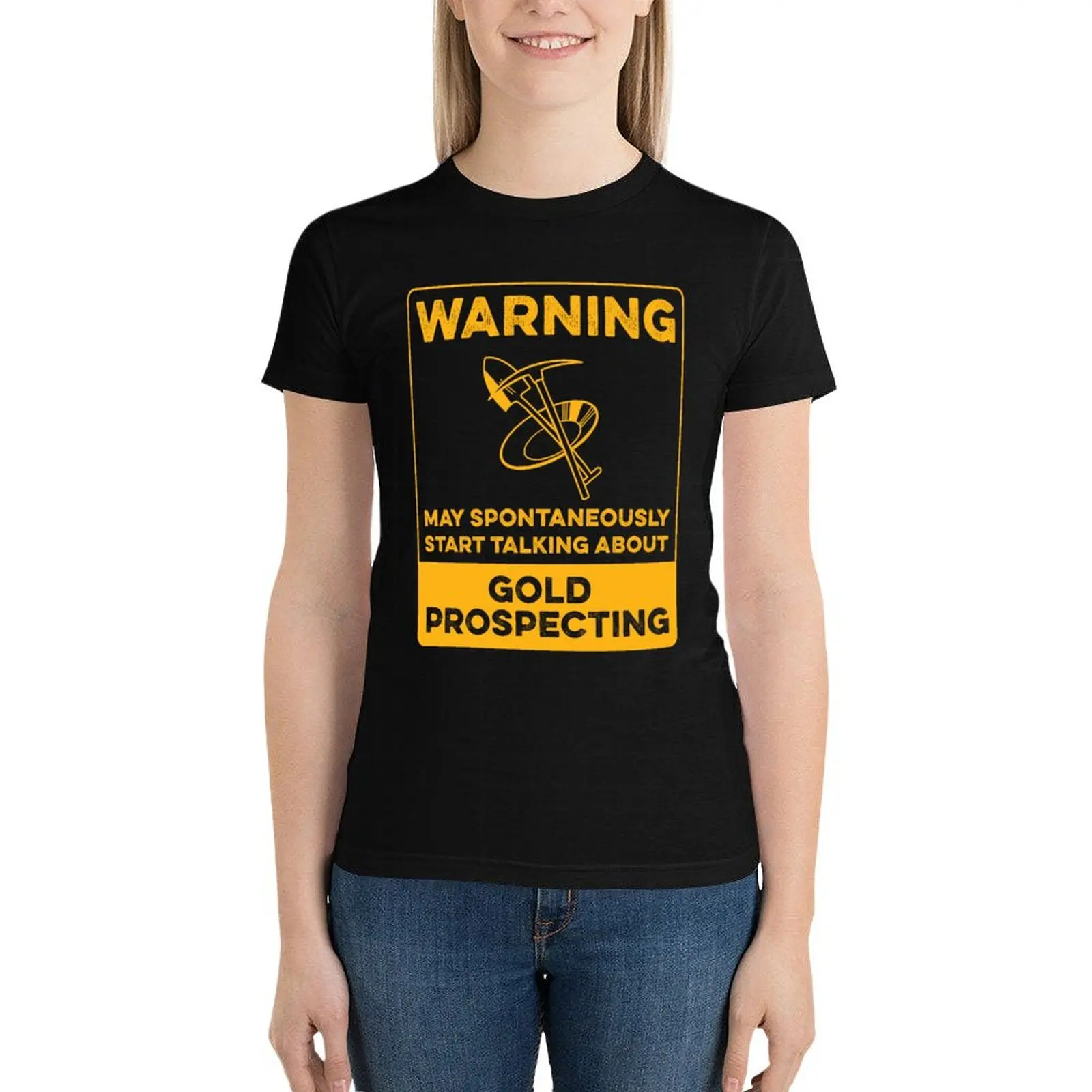 Funny Gold Panning T-Shirt hippie clothes summer clothes graphics workout shirts for Women loose fit
Funny Gold Panning T-Shirt hippie clothes summer clothes graphics workout shirts for Women loose fit