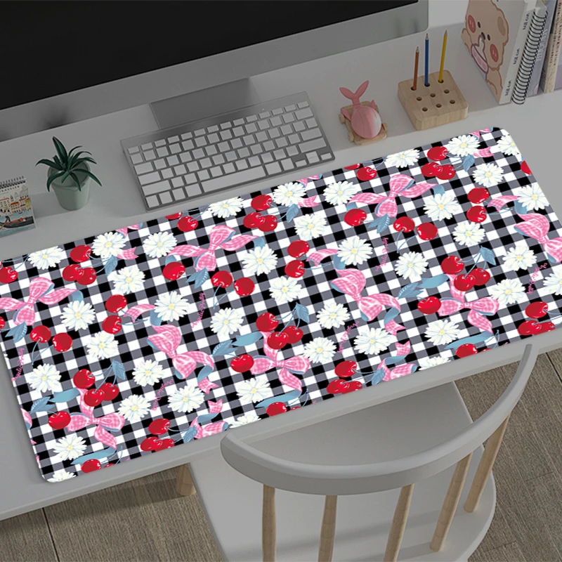 Cream Cherry Pattern Mouse Pad Large Gamer Keyboard Mat Pads Gaming Desk Protector Laptops Mousepad Deskmat PC carpet Mousepad
Cream Cherry Pattern Mouse Pad Large Gamer Keyboard Mat Pads Gaming Desk Protector Laptops Mousepad Deskmat PC carpet Mousepad