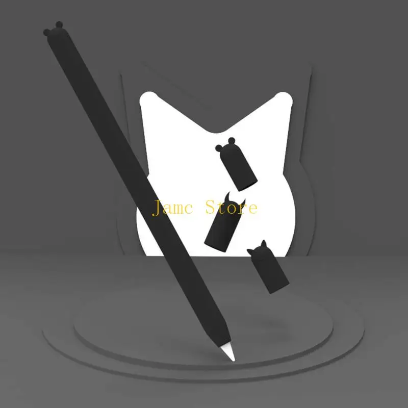 LX0B Силиконовый чехол для iPencil с 3 колпачками только для стилуса iPencil 1-го/2-го поколения
LX0B Силиконовый чехол для iPencil с 3 колпачками только для стилуса iPencil 1-го/2-го поколения