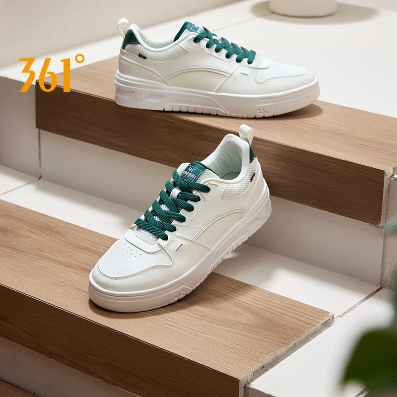 361 Degrees Men Board Shoes New Leather Classic Versatile Comfortable Leisure Anti-slip Durable Stable Male Sneakers 672516627
361 Degrees Men Board Shoes New Leather Classic Versatile Comfortable Leisure Anti-slip Durable Stable Male Sneakers 672516627