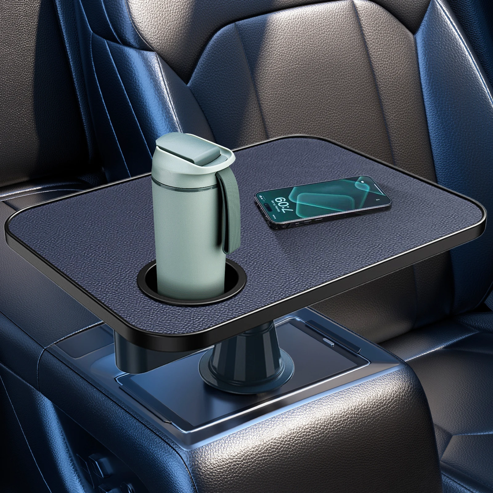 Car Tray& Car Desk for Laptop,Dual 360° Rotating,Anti Slip Leather Surface, Food Tray, Cup Holder Table Compatible with Tesla Model Y/3/S, Ford F150/Explorer/Maverick/Home Theater
Car Tray& Car Desk for Laptop,Dual 360° Rotating,Anti Slip Leather Surface, Food Tray, Cup Holder Table Compatible with Tesla Model Y/3/S, Ford F150/Explorer/Maverick/Home Theater