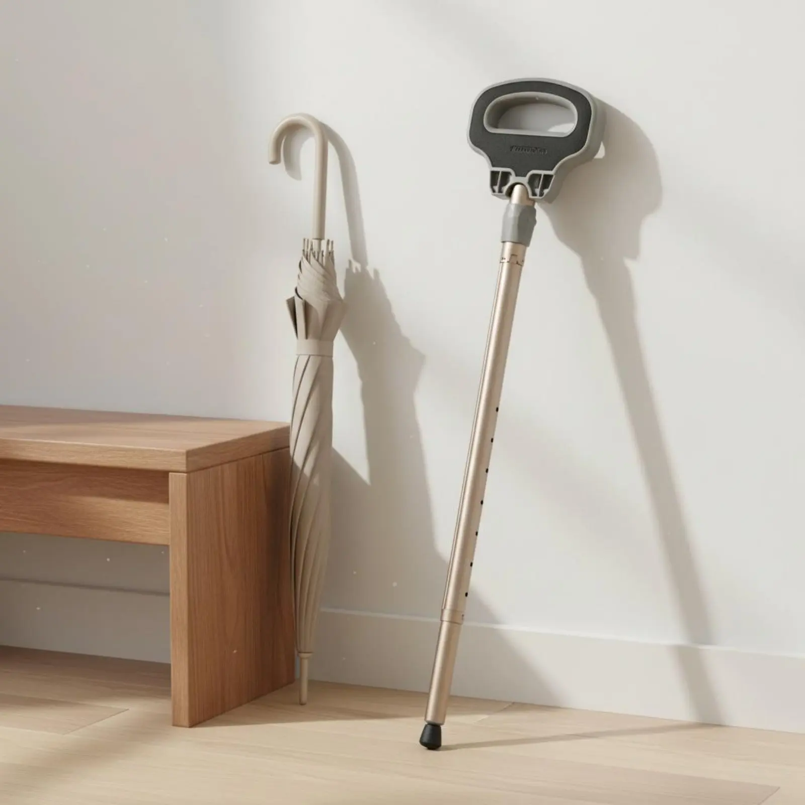 Folding Cane Stool 2-in-1 Design Ambulatory Cane with Seat Transformable Support Cane Lightweight Mobility Aid Long-Lasting
Folding Cane Stool 2-in-1 Design Ambulatory Cane with Seat Transformable Support Cane Lightweight Mobility Aid Long-Lasting