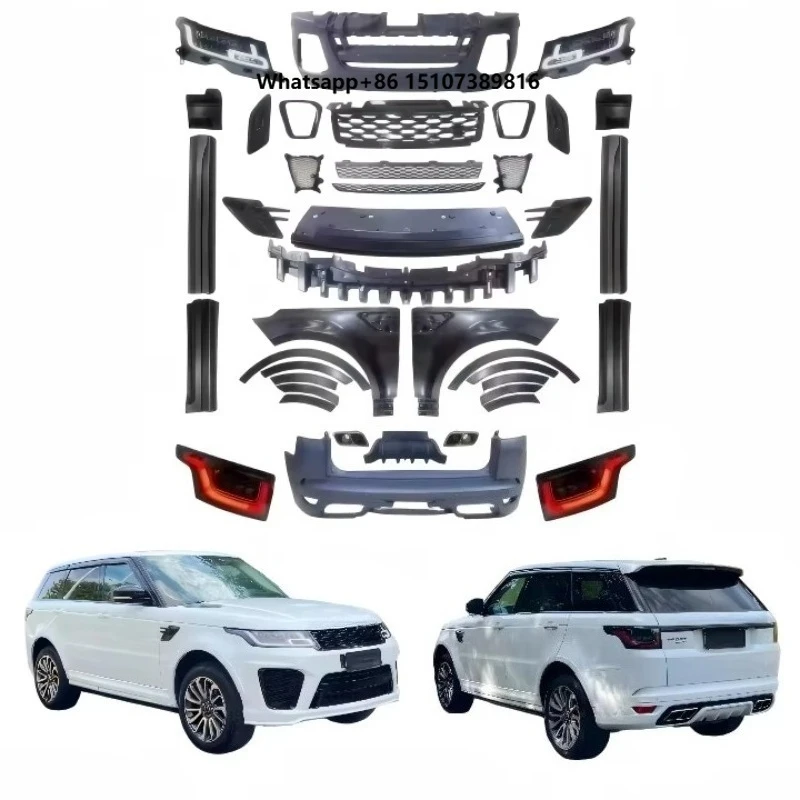 Sport L494 2014-2017 Year Upgrade 2020 SVR Model with Bumpers Grilles Fenders for Range Rover Sport 2014-2017 Year
Sport L494 2014-2017 Year Upgrade 2020 SVR Model with Bumpers Grilles Fenders for Range Rover Sport 2014-2017 Year
