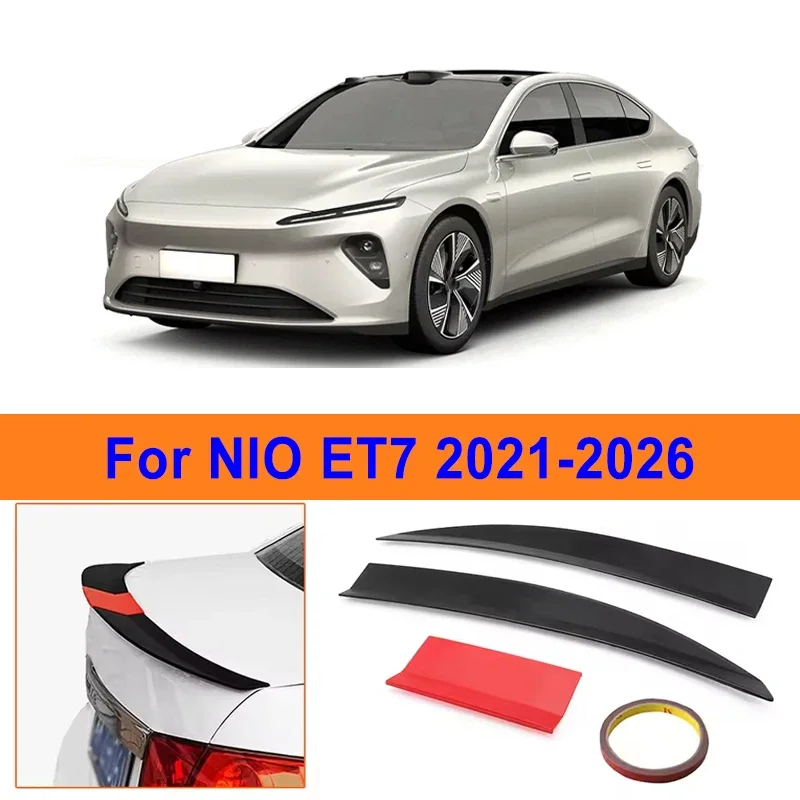 For NIO ET7 2021-2026 3-Section ABS Rear Trunk Spoiler 115-125cm Adjustable Sports Decor Top Wing Car Exterior Parts
For NIO ET7 2021-2026 3-Section ABS Rear Trunk Spoiler 115-125cm Adjustable Sports Decor Top Wing Car Exterior Parts
