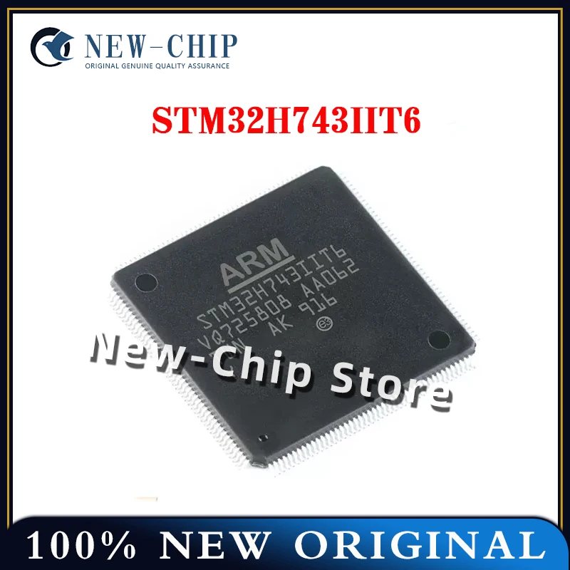 100% новый оригинальный 2 шт.-50 шт./лот STM32H743IIT6 LQFP-176 ARM Cortex-M7 32-битный микроконтроллер STM32H743
100% новый оригинальный 2 шт.-50 шт./лот STM32H743IIT6 LQFP-176 ARM Cortex-M7 32-битный микроконтроллер STM32H743