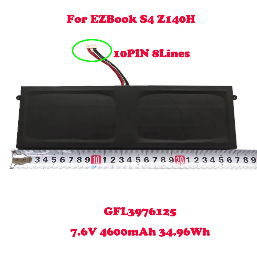 Аккумулятор для ноутбука Jumper EZBook S4 Z140H GFL 3976125 7.6V 4600mAh 34.96Wh 10PIN 8Lines 5080270 P 7,6 В 5000 мАч 38 Втч Новый
Аккумулятор для ноутбука Jumper EZBook S4 Z140H GFL 3976125 7.6V 4600mAh 34.96Wh 10PIN 8Lines 5080270 P 7,6 В 5000 мАч 38 Втч Новый