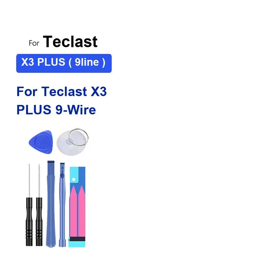 Long Lasting Tablet Battery For Teclast X3 Plus 9-Wire 9line
Long Lasting Tablet Battery For Teclast X3 Plus 9-Wire 9line