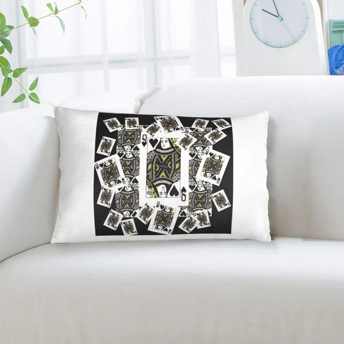Casino Nights Red Queen Of Hearts Rectangle Pillowcase Cushion Cover Decorative Bedroom Bed Home Comfort Throw Pillow
Casino Nights Red Queen Of Hearts Rectangle Pillowcase Cushion Cover Decorative Bedroom Bed Home Comfort Throw Pillow
