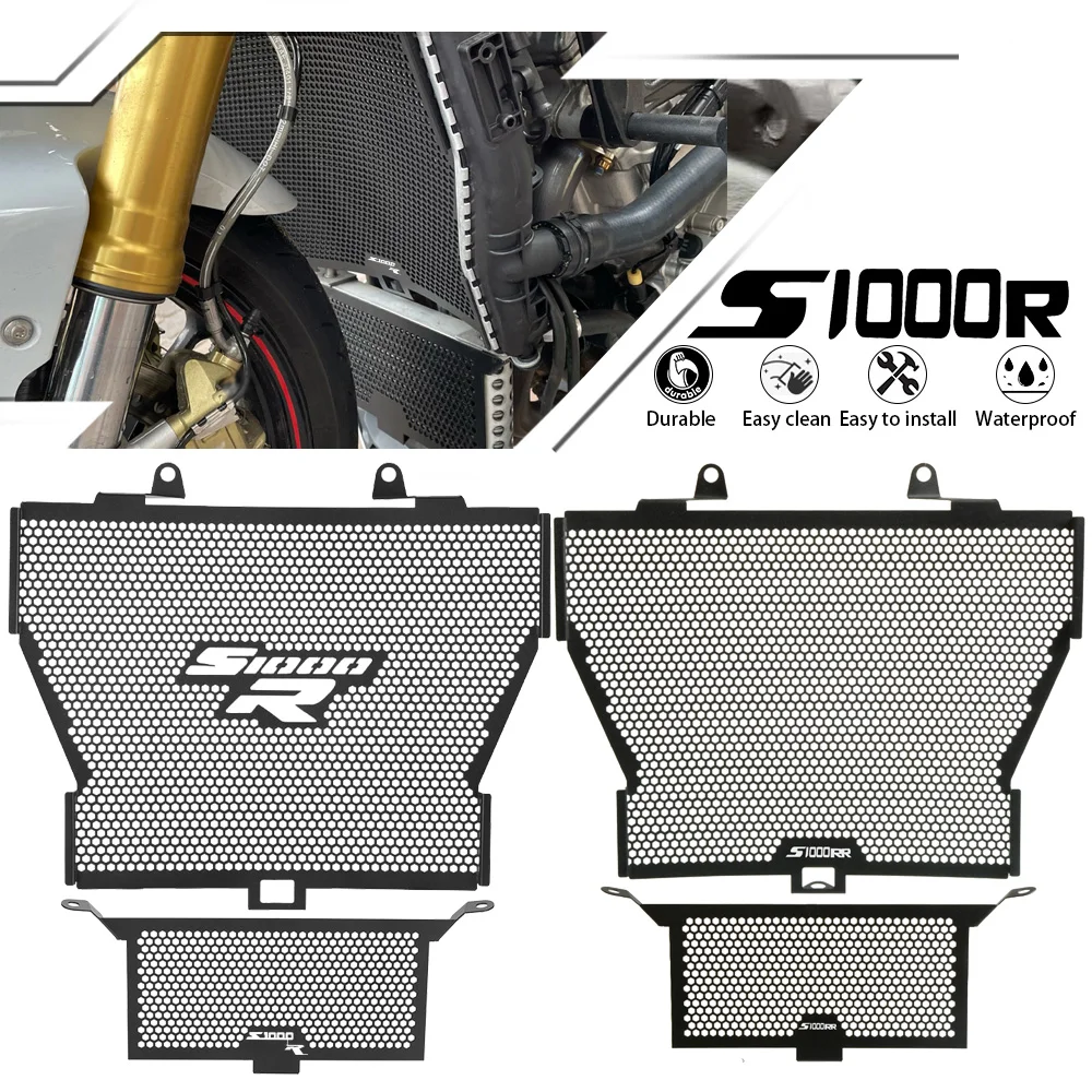 For BMW S1000R S 1000 R Radiator Grille Guard Cover Oil & Water Cooler Grill Protector 2013 2014 2015 2016 2017 2018 2019 2020
For BMW S1000R S 1000 R Radiator Grille Guard Cover Oil & Water Cooler Grill Protector 2013 2014 2015 2016 2017 2018 2019 2020