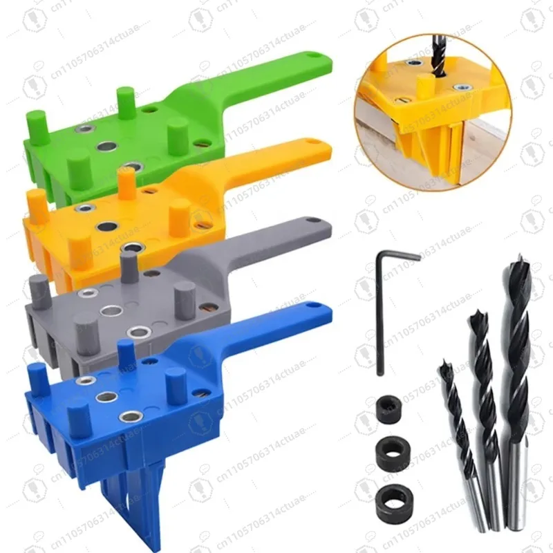 1PC ABS Plastic Woodworking Pocket Hole Jig - Handheld Clamp & Drilling Locator
1PC ABS Plastic Woodworking Pocket Hole Jig - Handheld Clamp & Drilling Locator