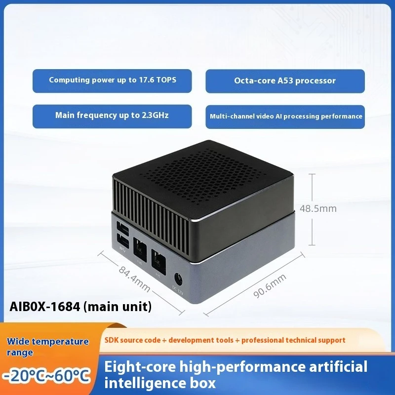 AIBOX-1684AI Large Model Private Deployment Deepseek Deep Learning Multi-channel Video Decoding Computing Ability
AIBOX-1684AI Large Model Private Deployment Deepseek Deep Learning Multi-channel Video Decoding Computing Ability