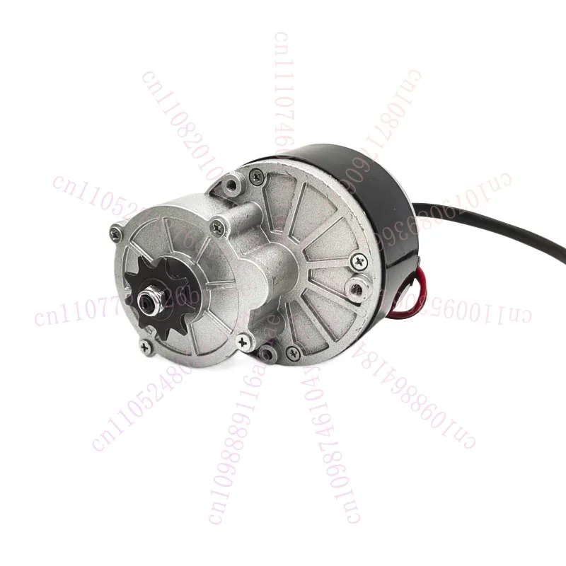 MY1016Z 24V/36V 250W/350W Brushed Gear DC Motor for Electric Bike/Beach Cart/Wheelchair Conversion Kit with High Torque
MY1016Z 24V/36V 250W/350W Brushed Gear DC Motor for Electric Bike/Beach Cart/Wheelchair Conversion Kit with High Torque