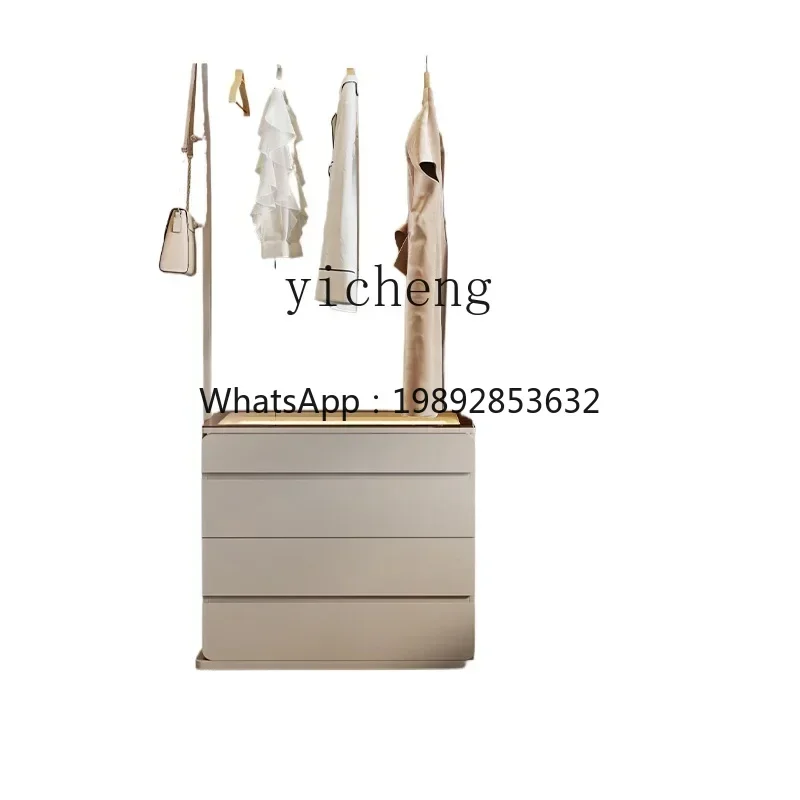 BB Simple closet coat rack integrated full-length mirror bedroom locker full-length mirror
BB Simple closet coat rack integrated full-length mirror bedroom locker full-length mirror