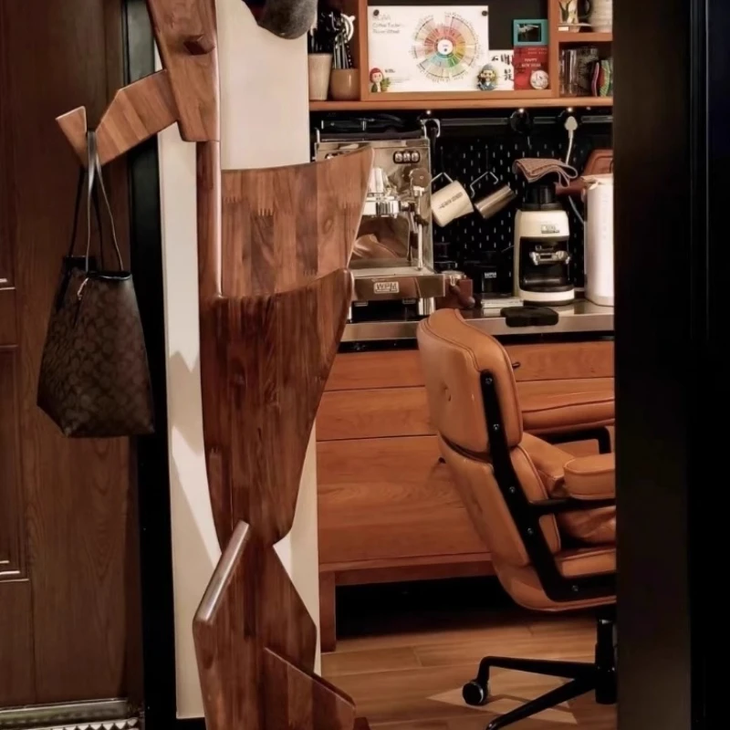 European medieval walnut solid wood coat rack living room bedroom corner creative hanger
European medieval walnut solid wood coat rack living room bedroom corner creative hanger