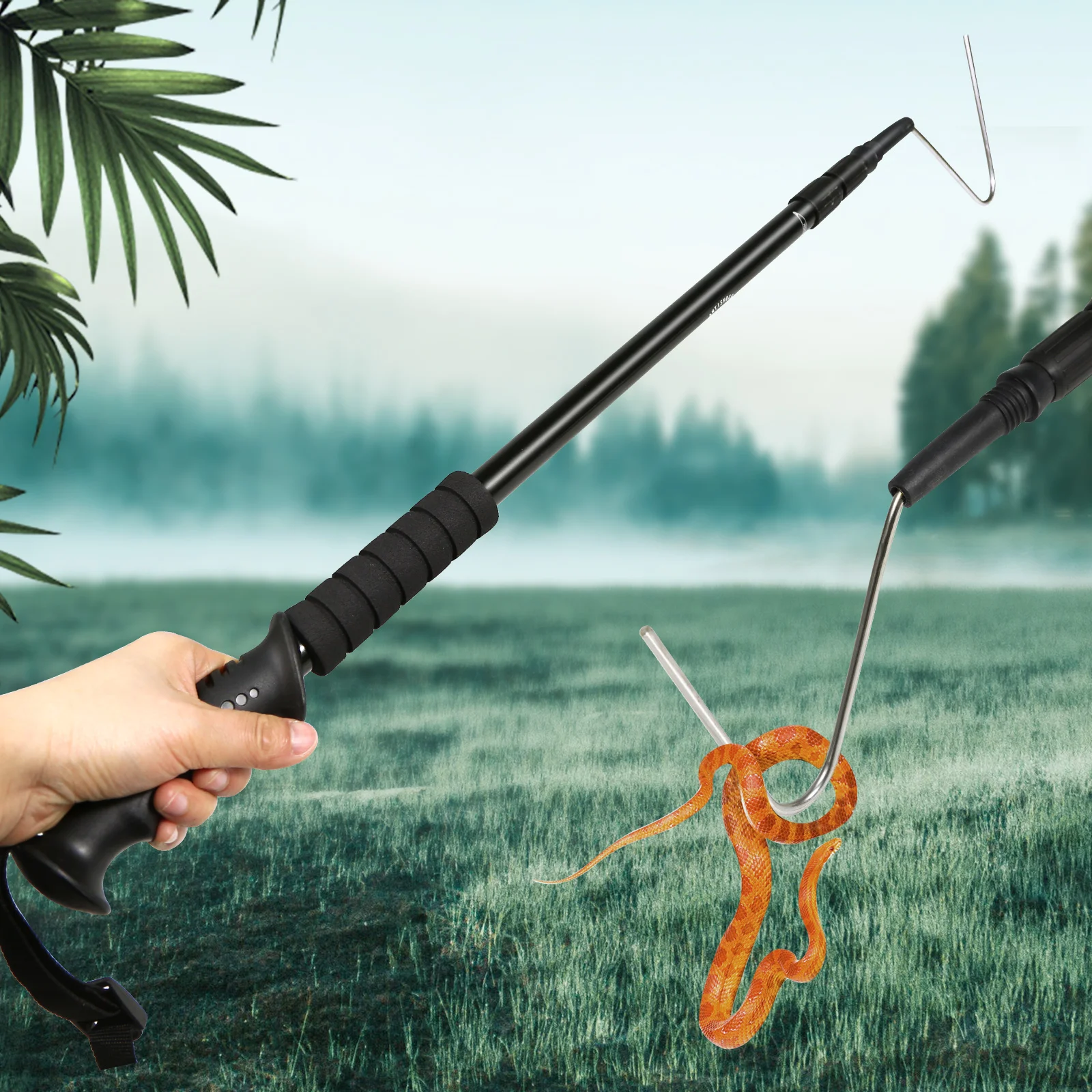 Grabbing Snake Hook Holding Tool, Retractable and Extended the Reinforcement Tape Handle, 70 to 140cm Band Scale
Grabbing Snake Hook Holding Tool, Retractable and Extended the Reinforcement Tape Handle, 70 to 140cm Band Scale