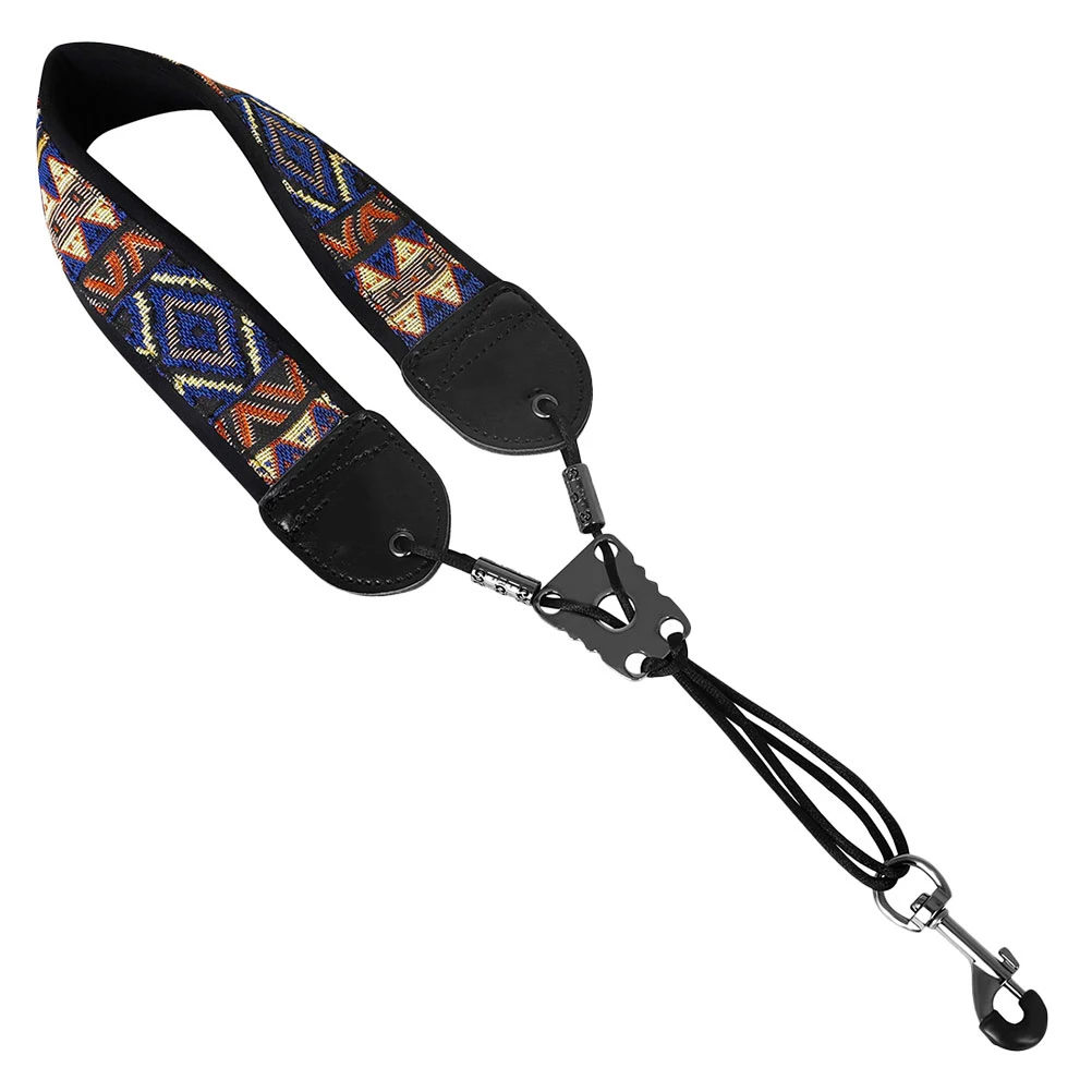 Saxophone Strap Adjustable EVA Cotton Padded Neckband for Alto Tenor Sax Comfortable Ergonomic Design Storage
Saxophone Strap Adjustable EVA Cotton Padded Neckband for Alto Tenor Sax Comfortable Ergonomic Design Storage
