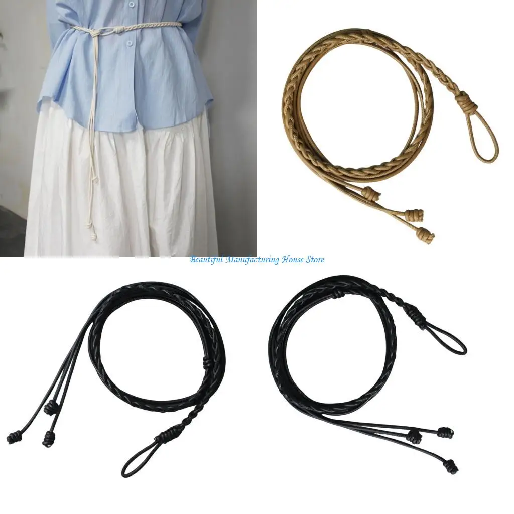 E56A Stylish Women's Thin PU Belt For Dresses Fashion Waist Band Fashion Accessory Adjustable Waist Strap
E56A Stylish Women's Thin PU Belt For Dresses Fashion Waist Band Fashion Accessory Adjustable Waist Strap