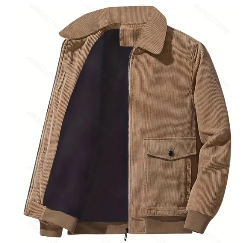 Men's Casual Warm Thick Fleece Jacket For Fall Winter Chic Flap Pocket Button Oversize For Men's Clothing
Men's Casual Warm Thick Fleece Jacket For Fall Winter Chic Flap Pocket Button Oversize For Men's Clothing